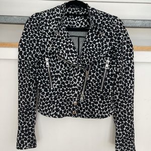 Joe’s Jeans Cropped Moto Jacket